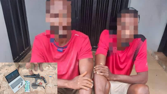 suspected armed robbers