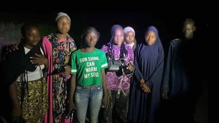 Rescued FUDMA Students and Driver