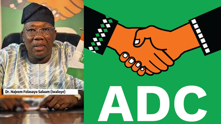 Najeem Salaam and the ADC logo