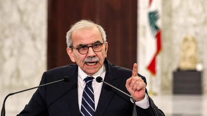 Lebanon's Prime Minister Nawaf Salam
