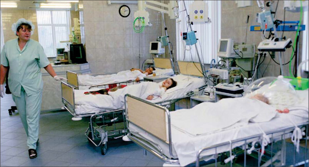 people hospitalized in russia