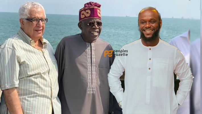 Chagoury, Bola Tinubu and Seyi Tinubu
