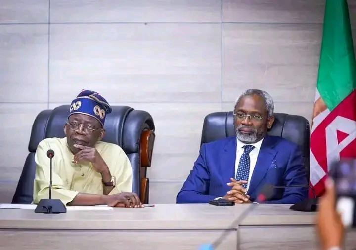 Tinubu with Gbajabiamila