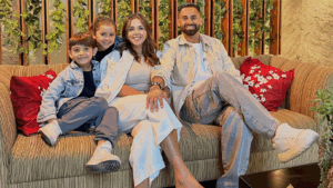 Lucas Trejo and his family