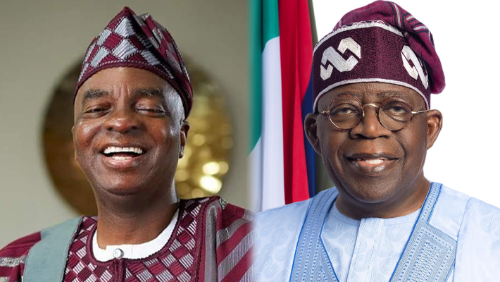 Bishop David Oyedepo and Bola Tinubu