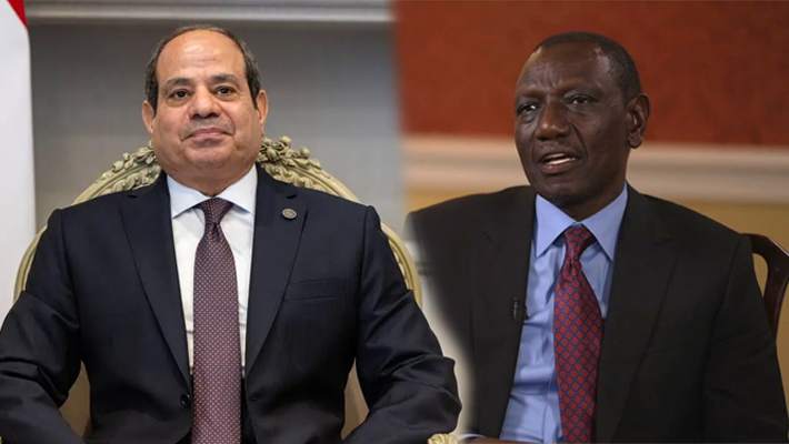 President Abdel Fattah El-Sisi and President William Ruto