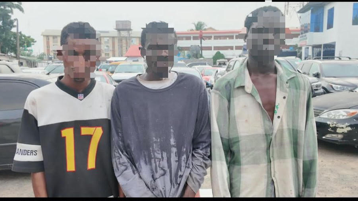 Three suspect