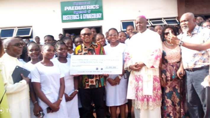 Peter Obi at the event