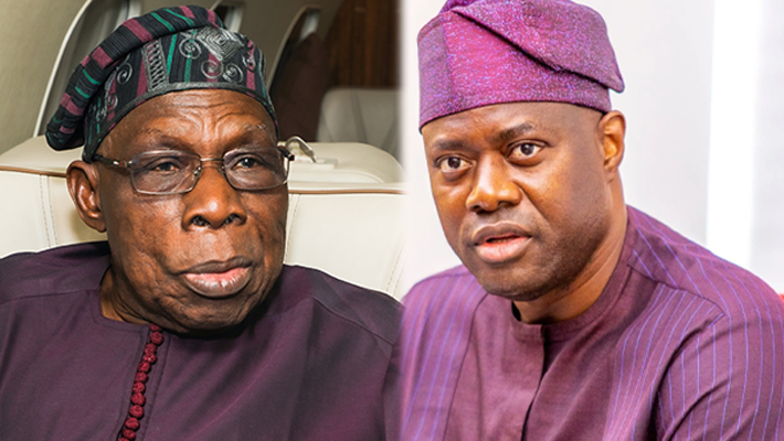 Olusegun Obasanjo and Oyo State Governor, Seyi Makinde