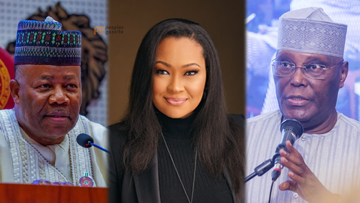 Akpabio, Natasha and Atiku Abubakar 