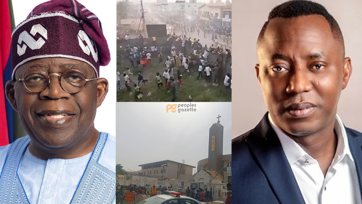 Bola Tinubu Ibadan and Abuja rice-sharing incidents and Sowore