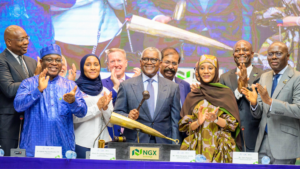Aliko Dangote and others at the event