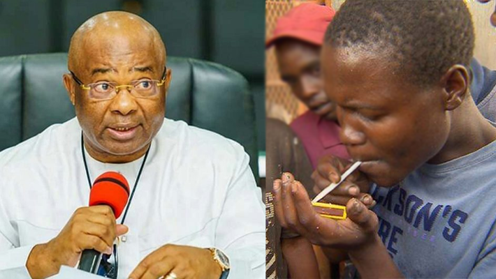 Uzodimma; youths abusing drugs
