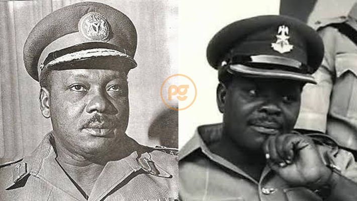 Gen. Johnson Aguiyi-Ironsi and Lt. Col. Adekunle Fajuyi