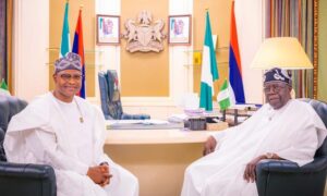 Uba Sani with Tinubu