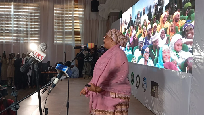 Rabi Salisu at the Nigeria For Women Project Scale-Up Summit