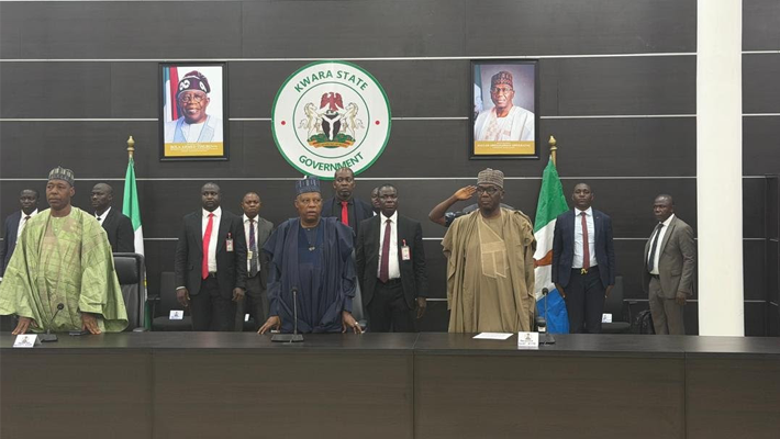Babagana Zulum, Kashim Shettima and AbdulRahman AbdulRazaq