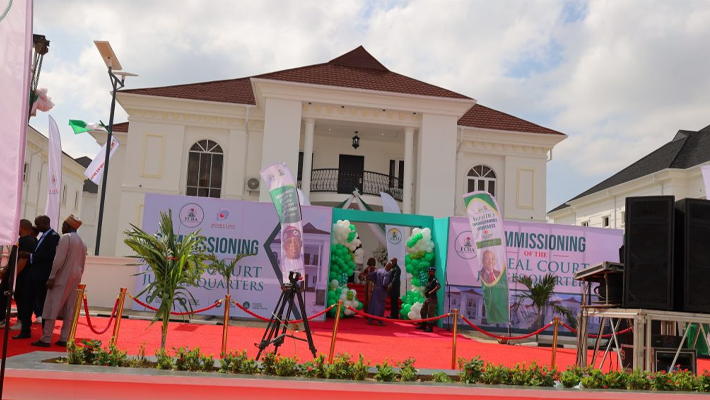 Newly inaugurated homes for judges in Abuja
