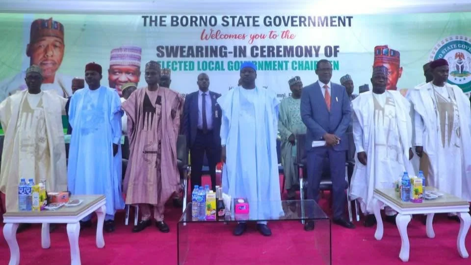 swearing-in of the newly elected council chairpersons