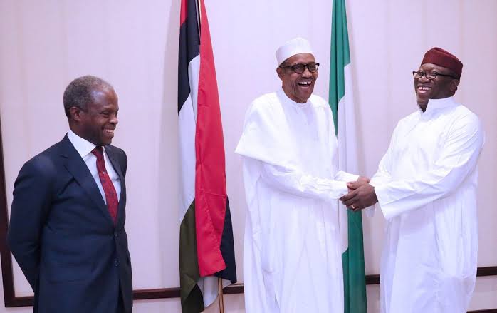 Buahri, Osinbajo and Fayemi