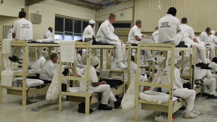 Inmates in U.S. prison