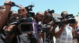 Cameramen and Journalists