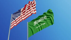 U.S flag and South Africa