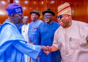Bola Ahmed Tinubu and Ademola Adeleke