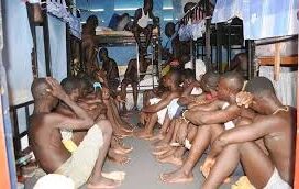 Nigerians in Ethiopian prison