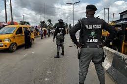 Police in traffic