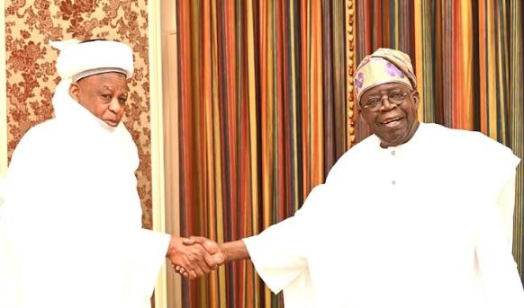 Sultan of Sokoto with President Bola Tinubu