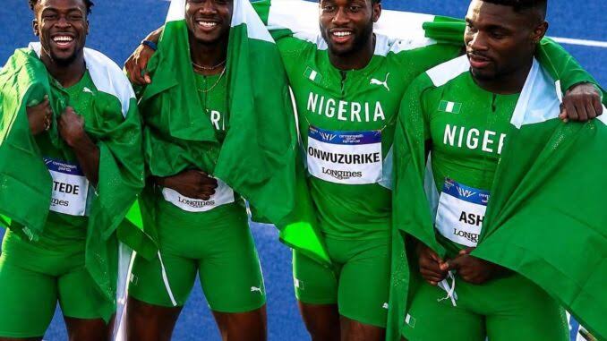 Team Nigeria at Glasgow