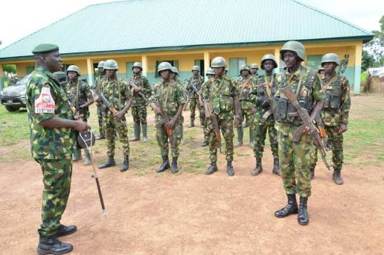 Troops of Operation Whirl Stroke.