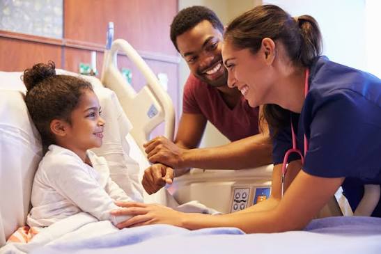 UK kids in hospital