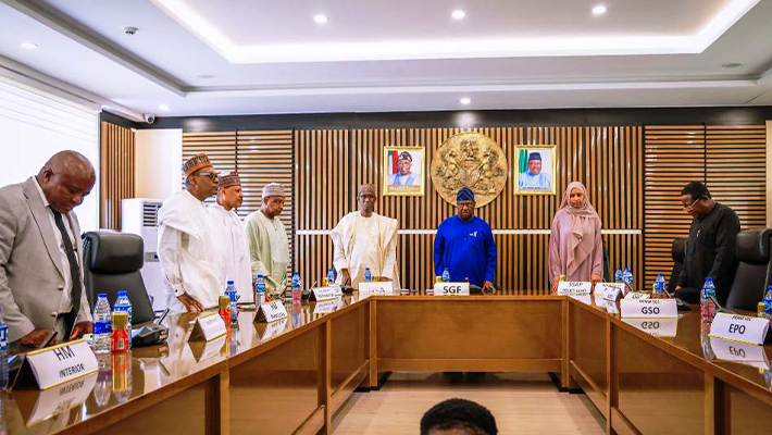 Inter-Ministerial Committee for the state burial of former President Muhammadu Buhari.