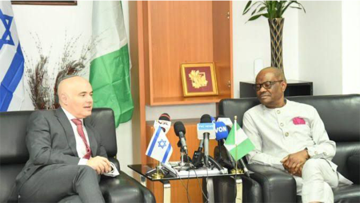 WIKE WITH ISRAELI AMBASSADOR