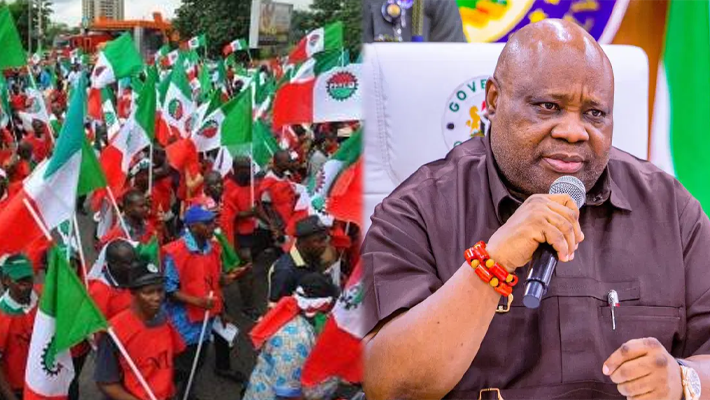 NLC members; Adeleke