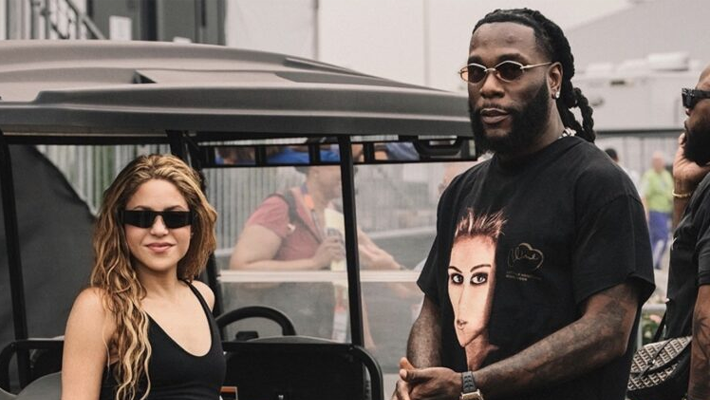 Burna Boy and Shakira