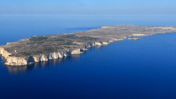 Italian island of Lampedusa