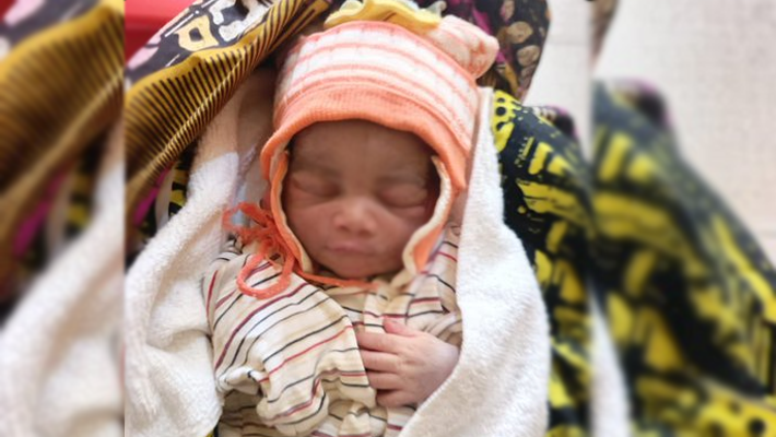 Image of abandoned baby in FCT