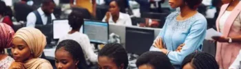 Female journalist