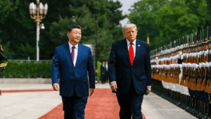 Xi with Trump