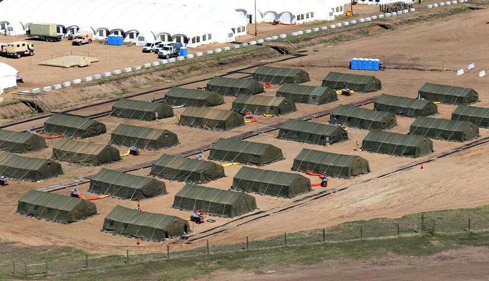 Canadian Forces Base Wainwright, Alberta.