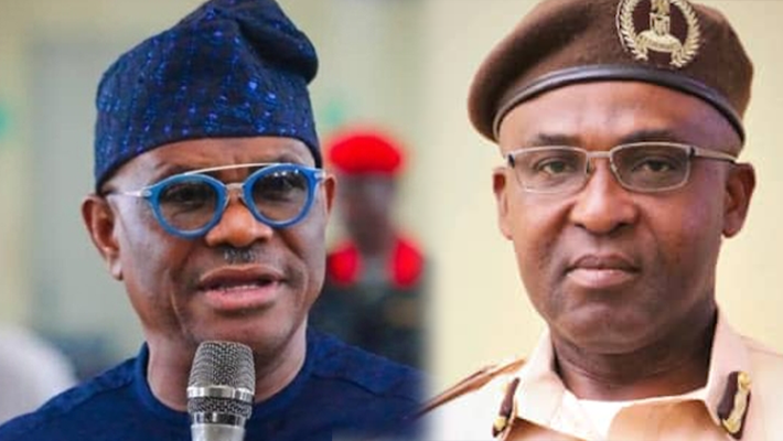 Wike, FCT NIS comptroller Tony Akuneme