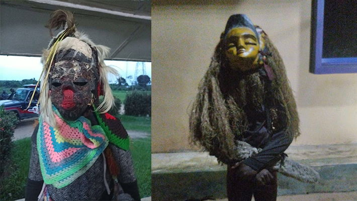 Two suspected Ekpo masqueraders