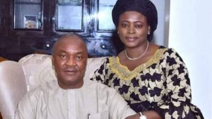 Silas Agara and wife ummai Agara