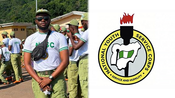 Etimbuk Daniel and NYSC logo