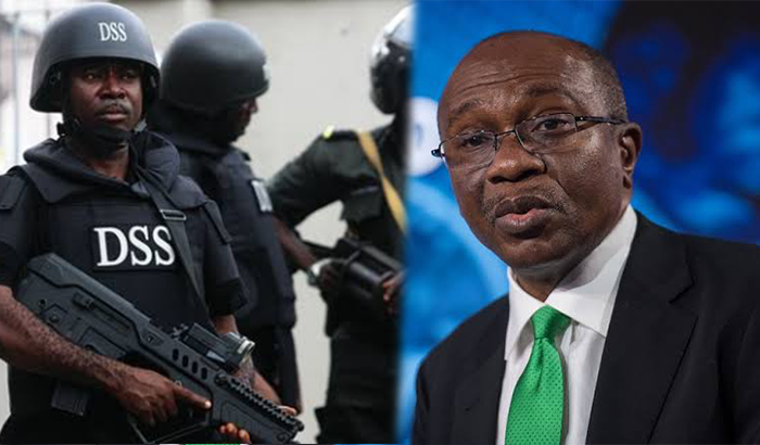 State Security Service agents and Godwin Emefiele