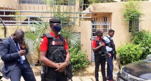 Armed EFCC agents