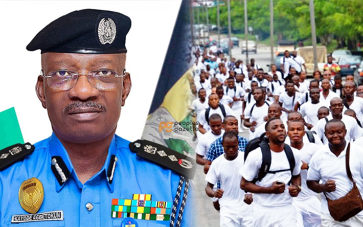 IGP and police recruits